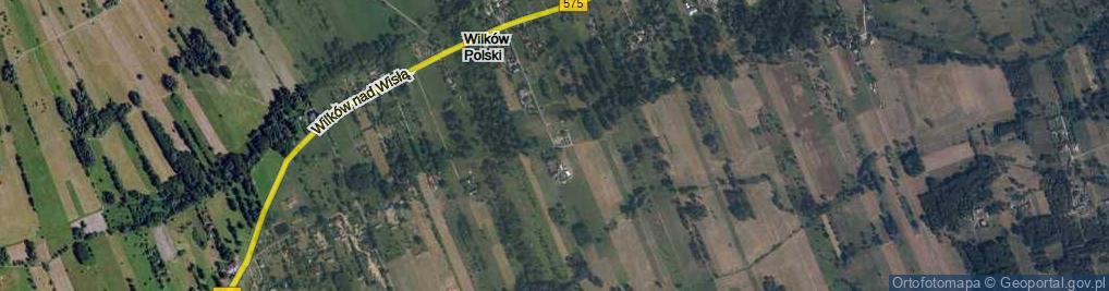 Zdjęcie satelitarne Wilków Polski ul.